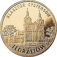 2 zł 2009 r. Miasta w Polsce - Jędrzejów Klasztor Cystersów