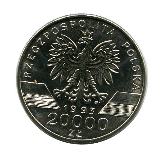 20 000 zł Jaskółki 1993 r.