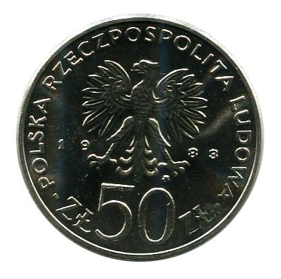 50 zł Ignacy Łukasiewicz 1983 r.