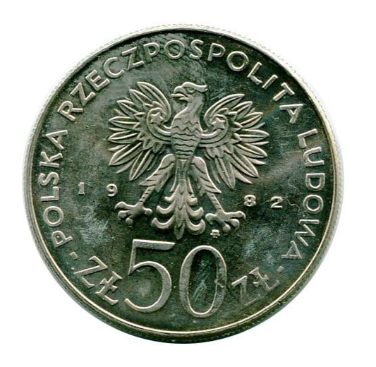 50 zł Bolesław III Krzywousty 1982 r.
