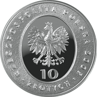 10 zł Ag Mikołaj Rej (1505-1569) – 500. rocznica urodzin