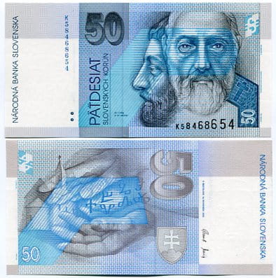 Słowacja 50 Koron 2005 r. UNC