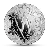 10 zł Ag Polska Reprezentacja Olimpijska Soczi 2014