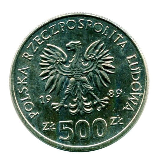 500 zł Władysław II Jagiełło 1989 r.