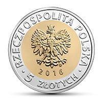 5 zł Odkryj Polskę 2016 r. - Księży Młyn w Łodzi