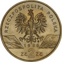 2 zł Zwierzęta świata - Jeż