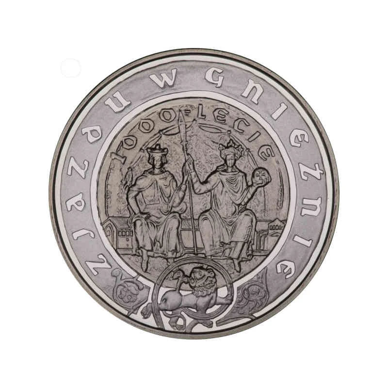 10 zł 1000-lecie zjazdu w Gnieźnie 2000 r.