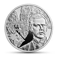 10 zł Ag 150. rocznica urodzin Kazimierza Przerwy-Tetmajera 2015 r.