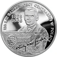 10 zł Ag 180 lat bankowości centralnej w Polsce 2009 r.