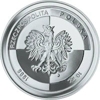 10 zł Ag Wejście Polski do NATO 1999 r.