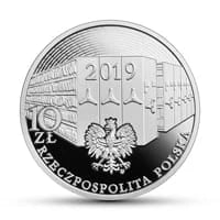 10 zł Ag 100. rocznica podpisania Dekretu o archiwach państwowych