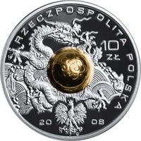 10 zł Ag Igrzyska XXIX Olimpiady – Pekin 2008 r. Kula