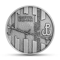 10 zł Ag Ofiarom obozu KL Warschau 2020 r.