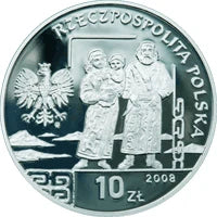 10 zł Ag Polscy Podróżnicy i Badacze - Bronisław Piłsudski (1866-1918) 2008 r.