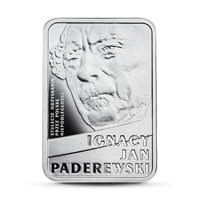10 zł Ag Stulecie odzyskania przez Polskę niepodległości – Ignacy Jan Paderewski 2018 r.