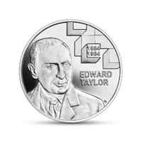10 zł Ag Wielcy polscy ekonomiści – Edward Taylor 2021 r.