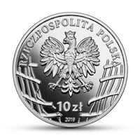 10 zł Ag Wyklęci przez komunistów żołnierze niezłomni - Stanisław Kasznica „Wąsowski” 2019 r.