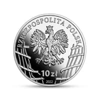 10 zł Ag Wyklęci przez komunistów żołnierze niezłomni – Zdzisław Broński „Uskok” 2022 r.