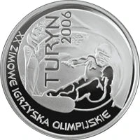 10 zł Ag XX Zimowe Igrzyska Olimpijskie - Turyn Snowboard 2006 r.
