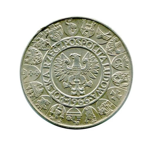 Polska 100 złotych Mieszko i Dąbrówka 1966 r.