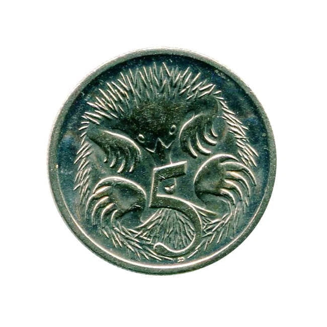 Moneta Australia 5 Cents ( różne roczniki )