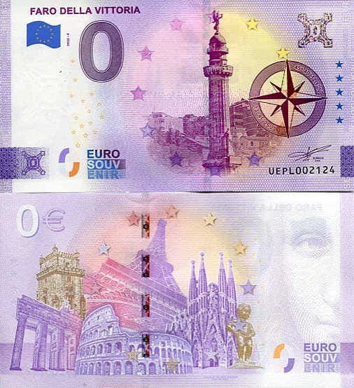 Banknot 0 Euro Niemcy - Fora Della Vittoria