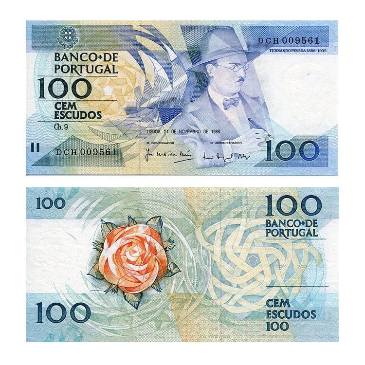 Portugalia 100 Escudos 1988 r. UNC