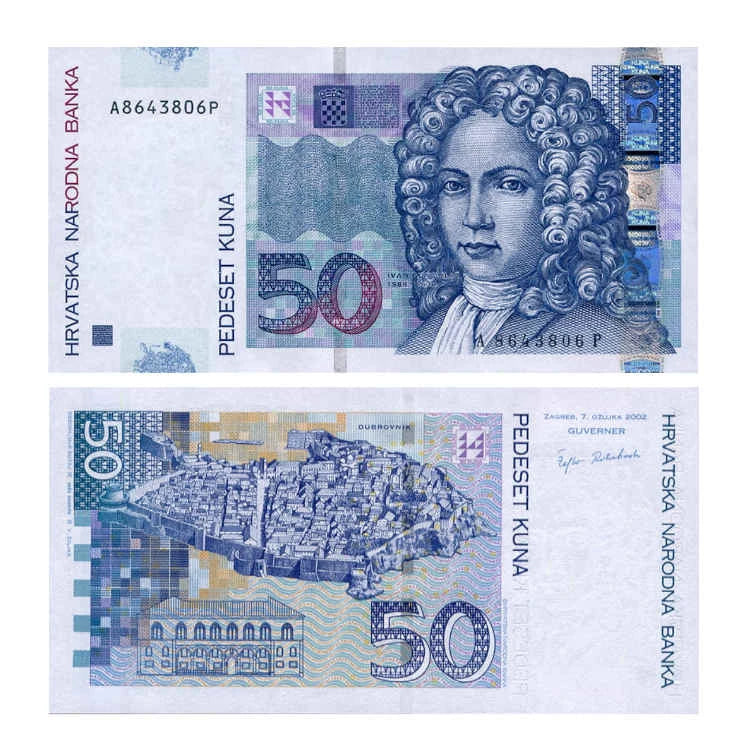 Chorwacja 50 Kuna 2002 r. UNC