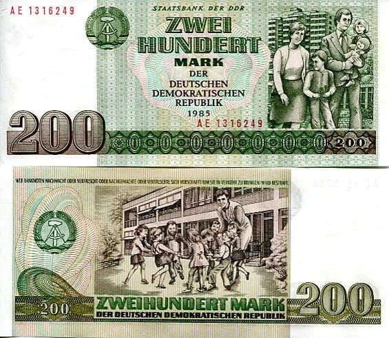 Niemcy NRD 200 Marek 1985 r. UNC