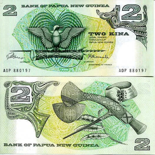 Papua Nowa Gwinea 2 Kina 1981 r. UNC