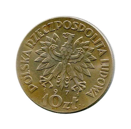 Polska 10 złotych FAO Fiat Panis 1971 r. Próba