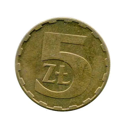Polska 5 Złotych 1988 r.