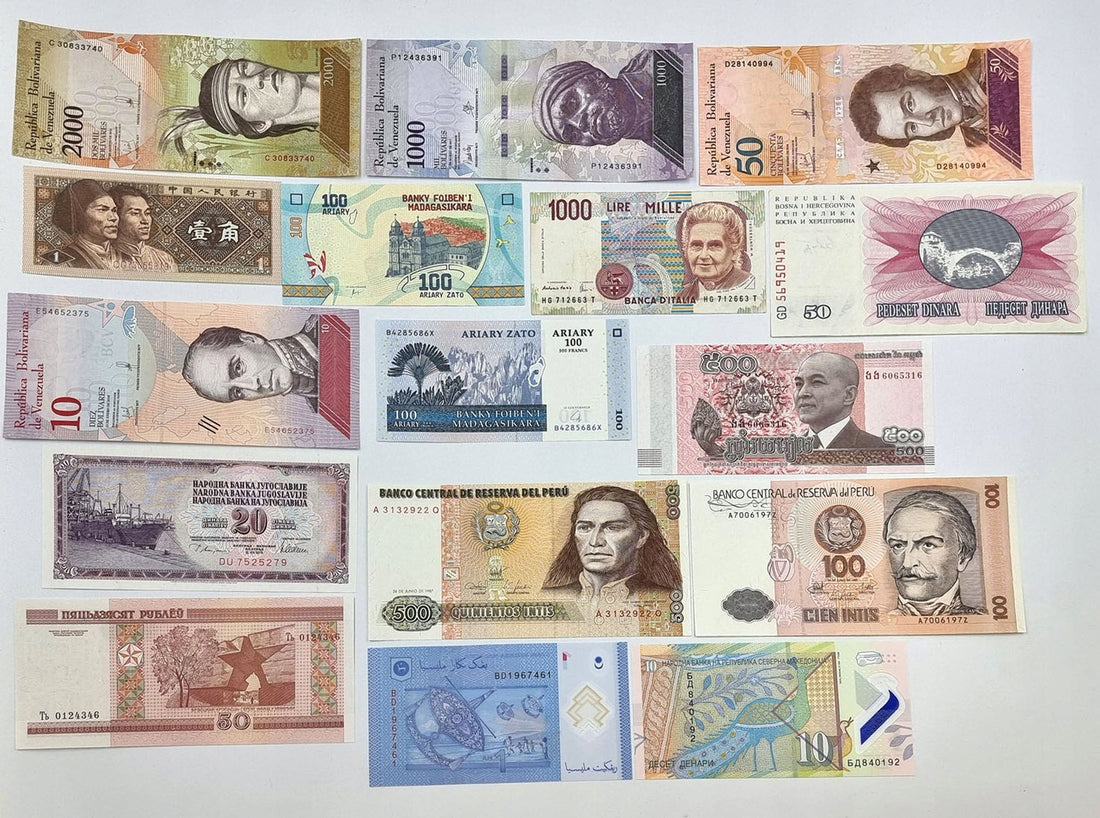 Banknoty świata – podróż przez kontynenty i kultury