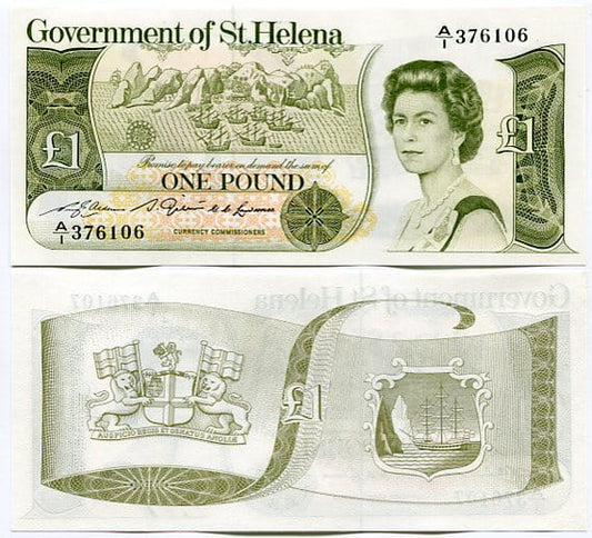 Wyspa Świętej Heleny 1 Funt 1981 r. UNC