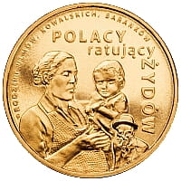 2 zł 2012 r. Polacy ratujący Żydów – rodzina Ulmów, Kowalskich, Baranków