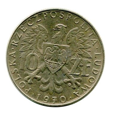 10 złotych Byliśmy Jesteśmy Będziemy 1970 r.