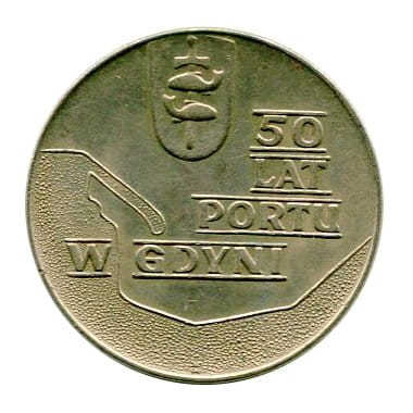 10 złotych 50 Lat Portu w Gdyni 1972 r.