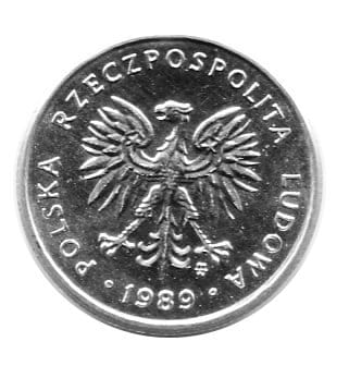2 złote 1989 r.