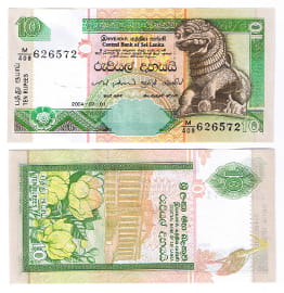 Sri Lanka 10 Rupii 2006 r. UNC