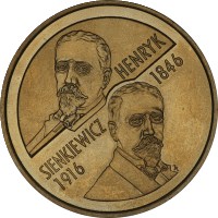 2 zł Henryk Sienkiewicz (1846-1916)