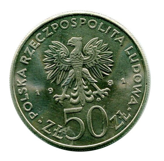 50 zł Bolesław II Śmiały 1981 r.