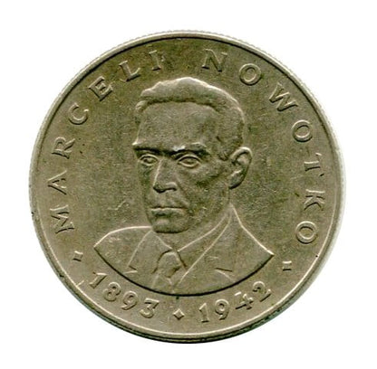 Polska 20 Złotych Marceli Nowotko 1975 r. b.z.