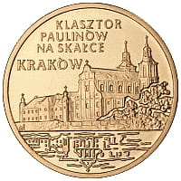 2 zł 2011 r. Miasta w Polsce – Kraków Klasztor Paulinów