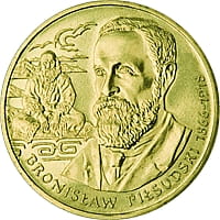 2 zł Polscy Podróżnicy i Badacze - Bronisław Piłsudski