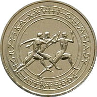 2 zł 2004 r. Igrzyska XXVIII Olimpiady – Ateny