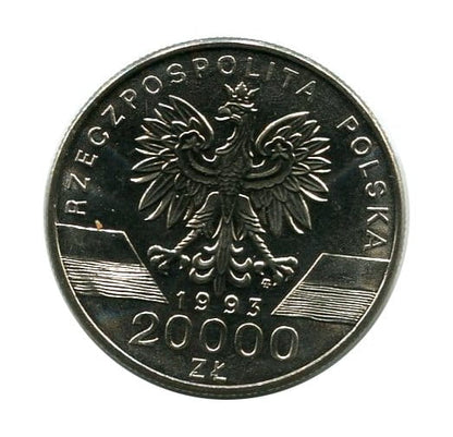 20 000 zł Jaskółki 1993 r.