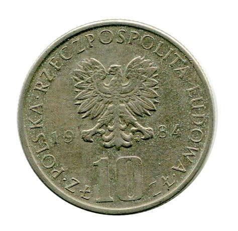 Polska 10 Złotych Bolesław Prus 1984 r.