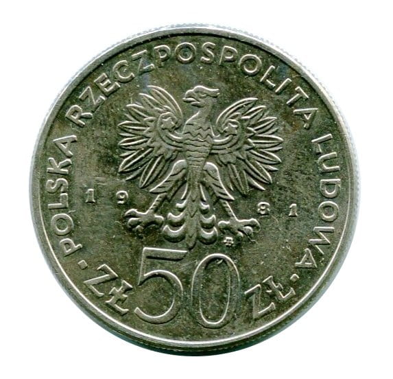 50 złotych Władysław Sikorski 1981 r.