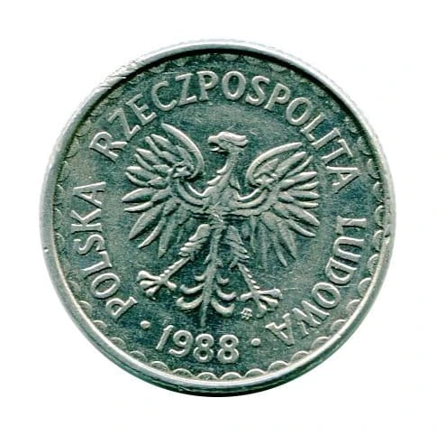 Polska 1 Złoty 1988 r.