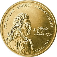 2 zł Poczet królów i książąt polskich - Stanisław August Poniatowski (1764-1795)